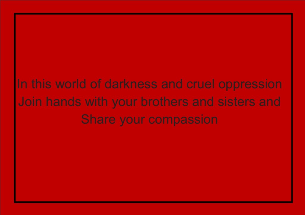 in this world of darkness