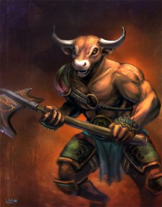 Minotaur by PigeonKill Digital Art / Other / Fantasy©2010-2015 PigeonKill